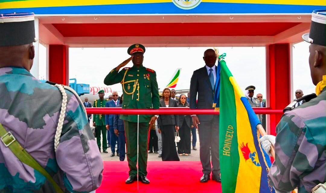 Presidente de Transição participa nas comemorações do 66.º aniversário da independência do Gabão