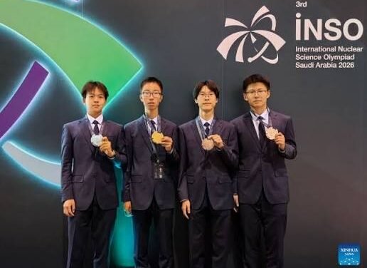 Olimpíadas de Ciência Nuclear/ China conquista medalha de ouro e três de pratas em sua estreia no evento