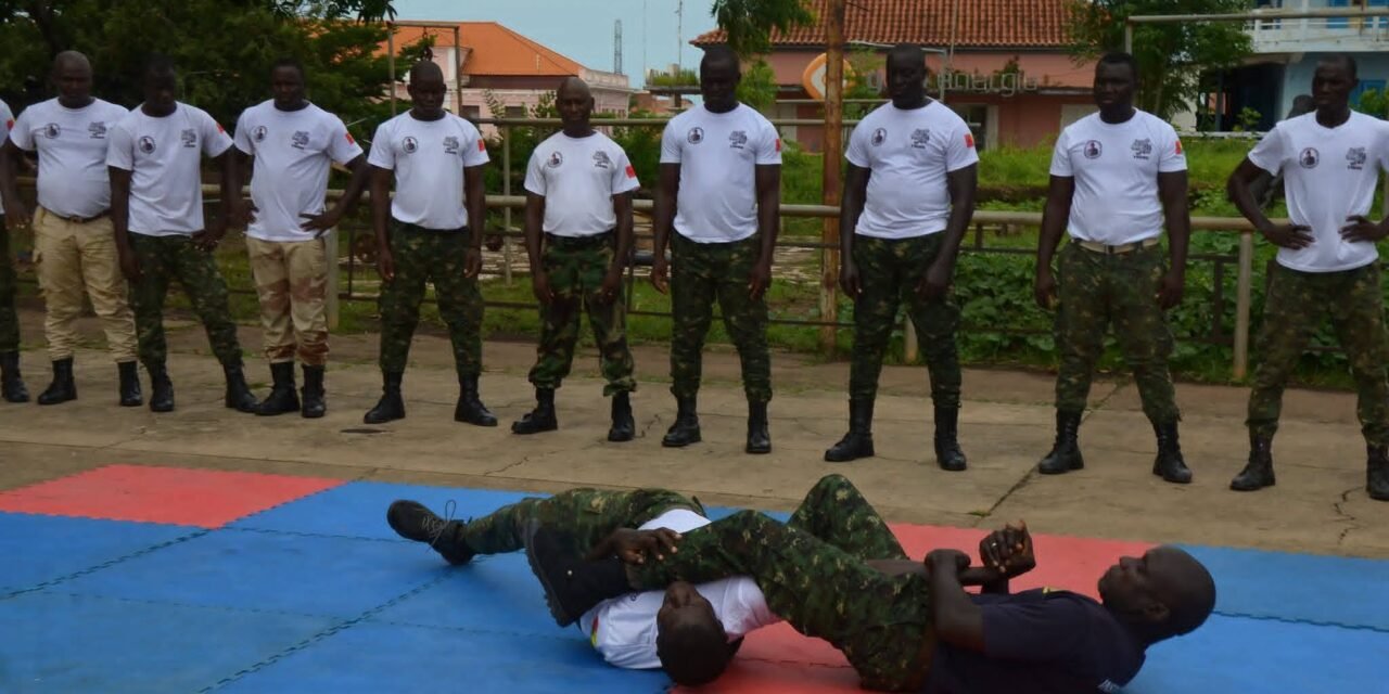 Estado-maior General das Forças Armadas promove treinamento em Taekwondo e Karaté  aos efetivos militares