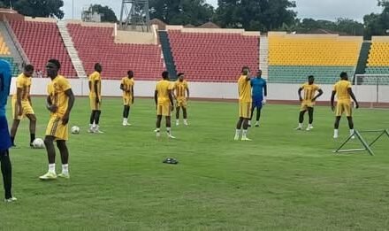 Qualificação CAN-2027/Djurtus realiza última sessão de treino antes do embate em casa com a Nigéria