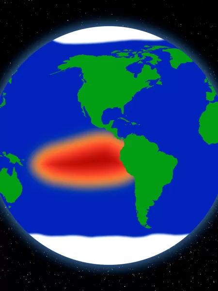 Suíça/ONU prevê um El Niño “muito forte” com possível duração até Fevereiro de 2027