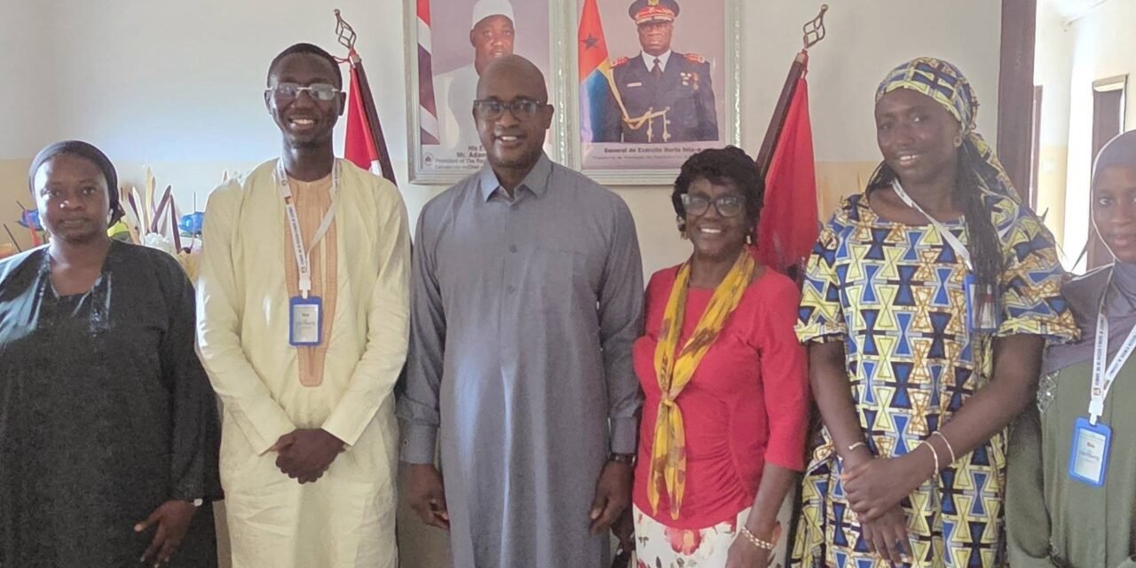 Gämbia/Embaixador da Guiné-Bissau recebe Comissao Organizadora da Jornada de Diplomacia Desportiva 2026