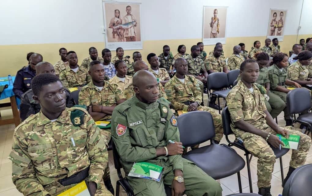 Cerca de 60 militares da BPNA recebem formação no domínio da Proteção Ambiental