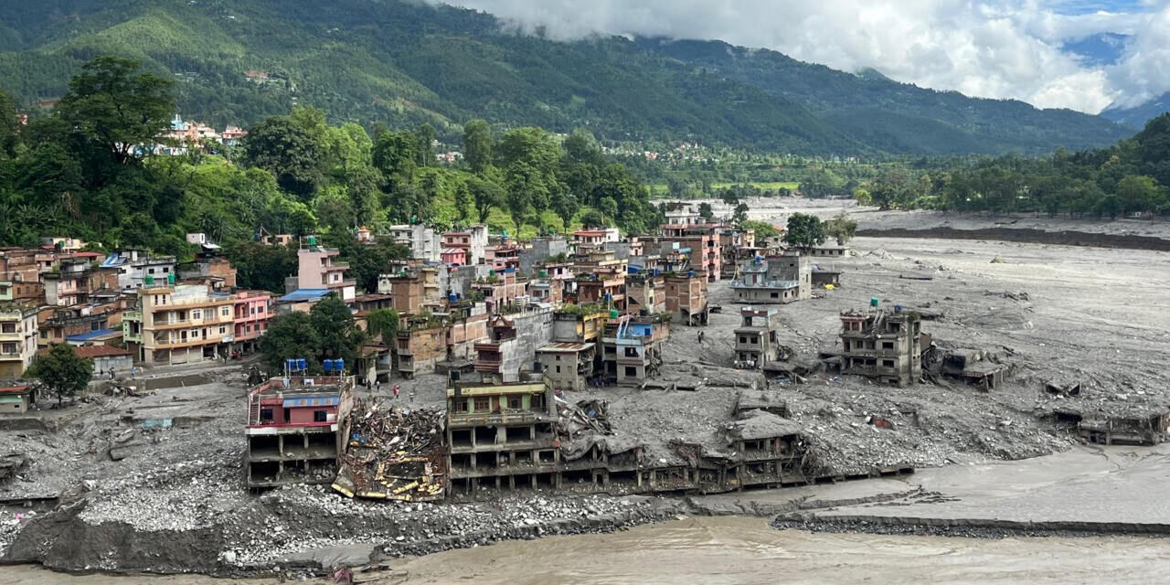 Nepal/Após enchentes devastadoras no Himalaia, Governo pede ‘compensação climática’ a nações poluidoras