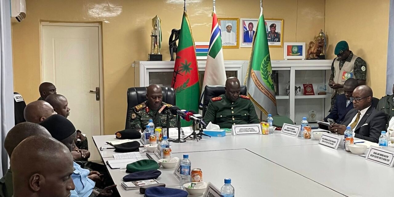 CEMGFA declara disponibilidade de militares gambianos serem recebidos no Centro de Instrução Militar de Cumeré