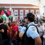 Portugal/Cerca de 300 pessoas protestam em Lisboa contra visita de Rubio