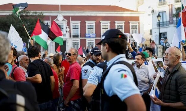 Portugal/Cerca de 300 pessoas protestam em Lisboa contra visita de Rubio