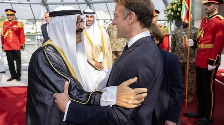 França/ Macron busca apoio de países do Golfo para baixar preço dos combustíveis
