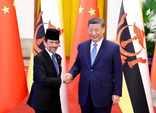 China/Xi e o sultão de Brunei trocam felicitações pelo 35º aniversário das relações diplomáticas