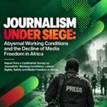A Pobreza, precariedade laboral e censura colocam jornalismo africano em crise¨, revela relatório da FAJ