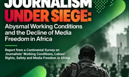 A Pobreza, precariedade laboral e censura colocam jornalismo africano em crise¨, revela relatório da FAJ