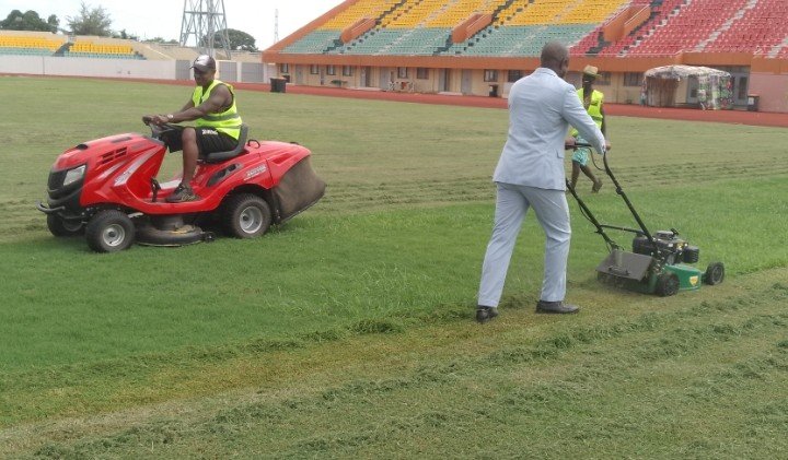 /”O recondicionamento do relvado do Estádio 24 de Setembro decorre sem qualquer pressão”, diz DG do Desporto