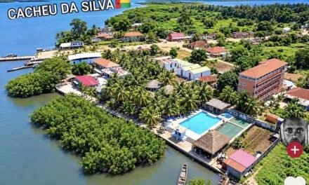 VISTA DA CIDADE DE CACHEU, NORTE DA GUINÈ-BISSAU