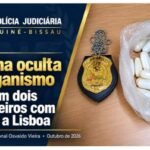 PJ entrega  dois suspeitos detidos no aeroporto de Bissau por tentativa de transporte de cocaína para Lisboa